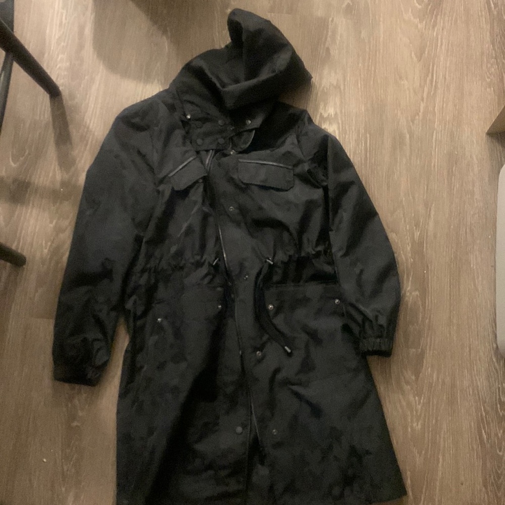 AVEC LES FILLES | Star print raincoat